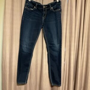 Silver Jeans Women's Deep Blue Skinny Jeans